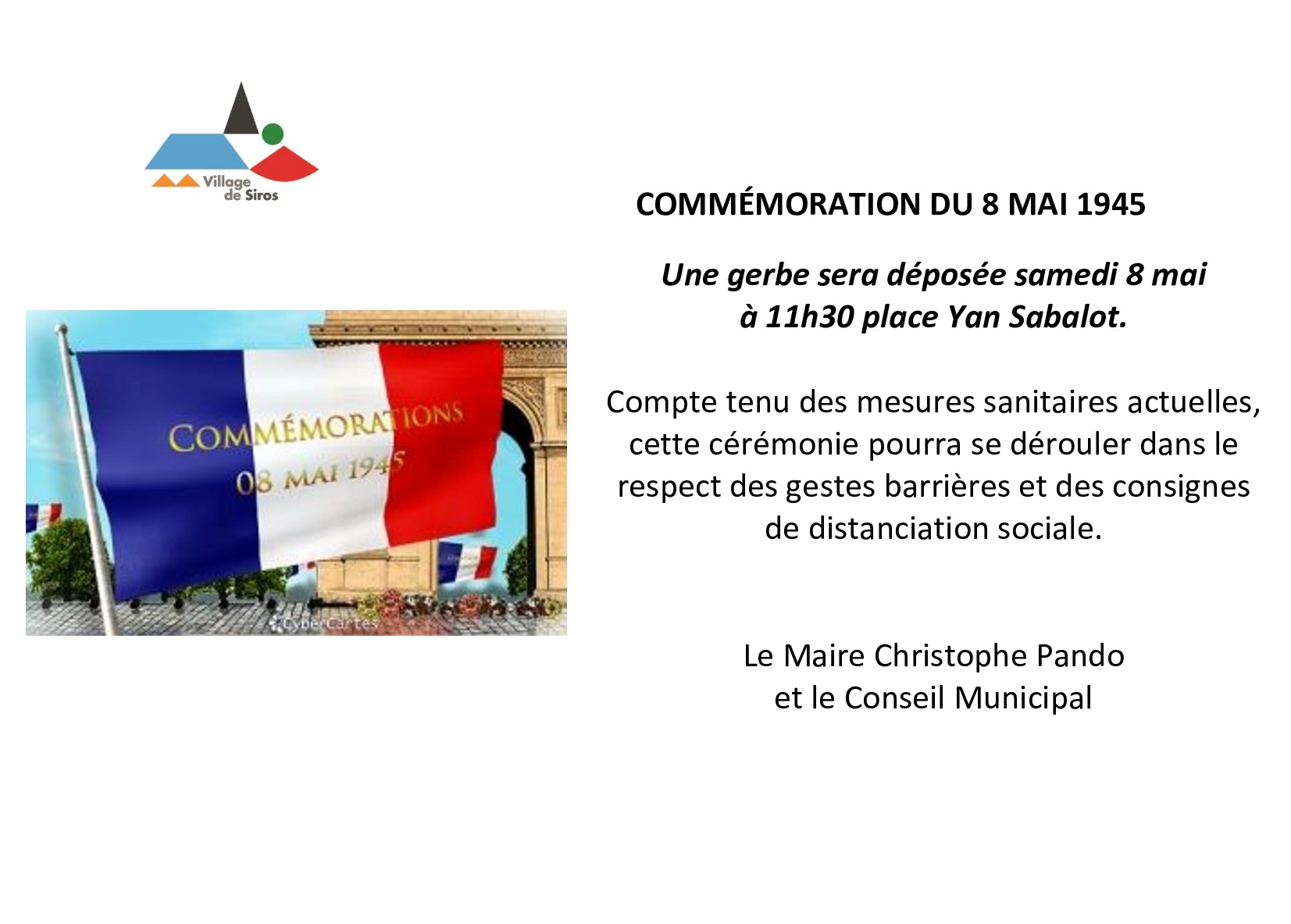 FLYER INVITATION 8 mai 2021 POUR SITE