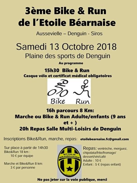 BIKE and RUN 13 10 2018