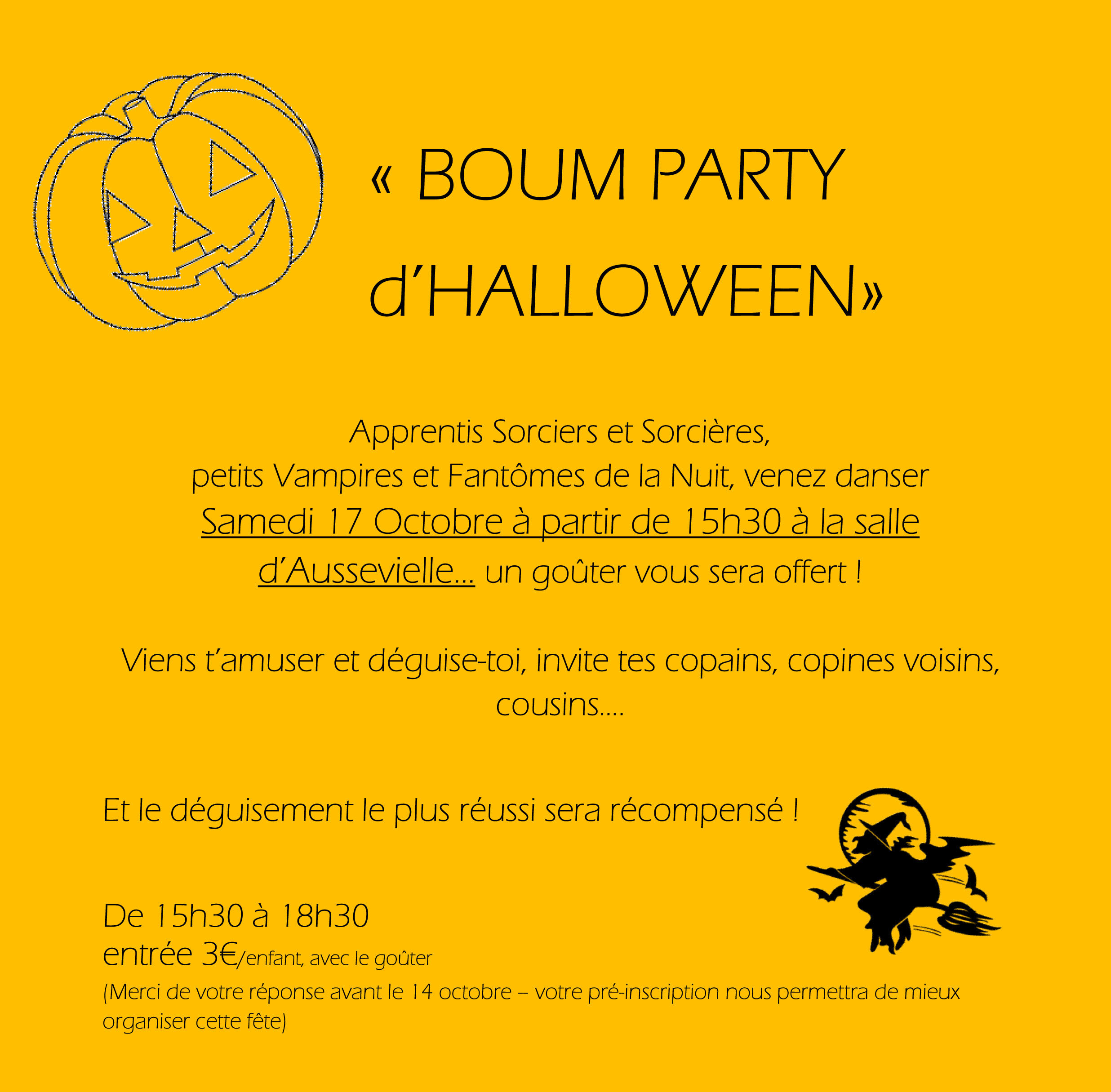 BOUM PARTY HALLOWEEN reduit