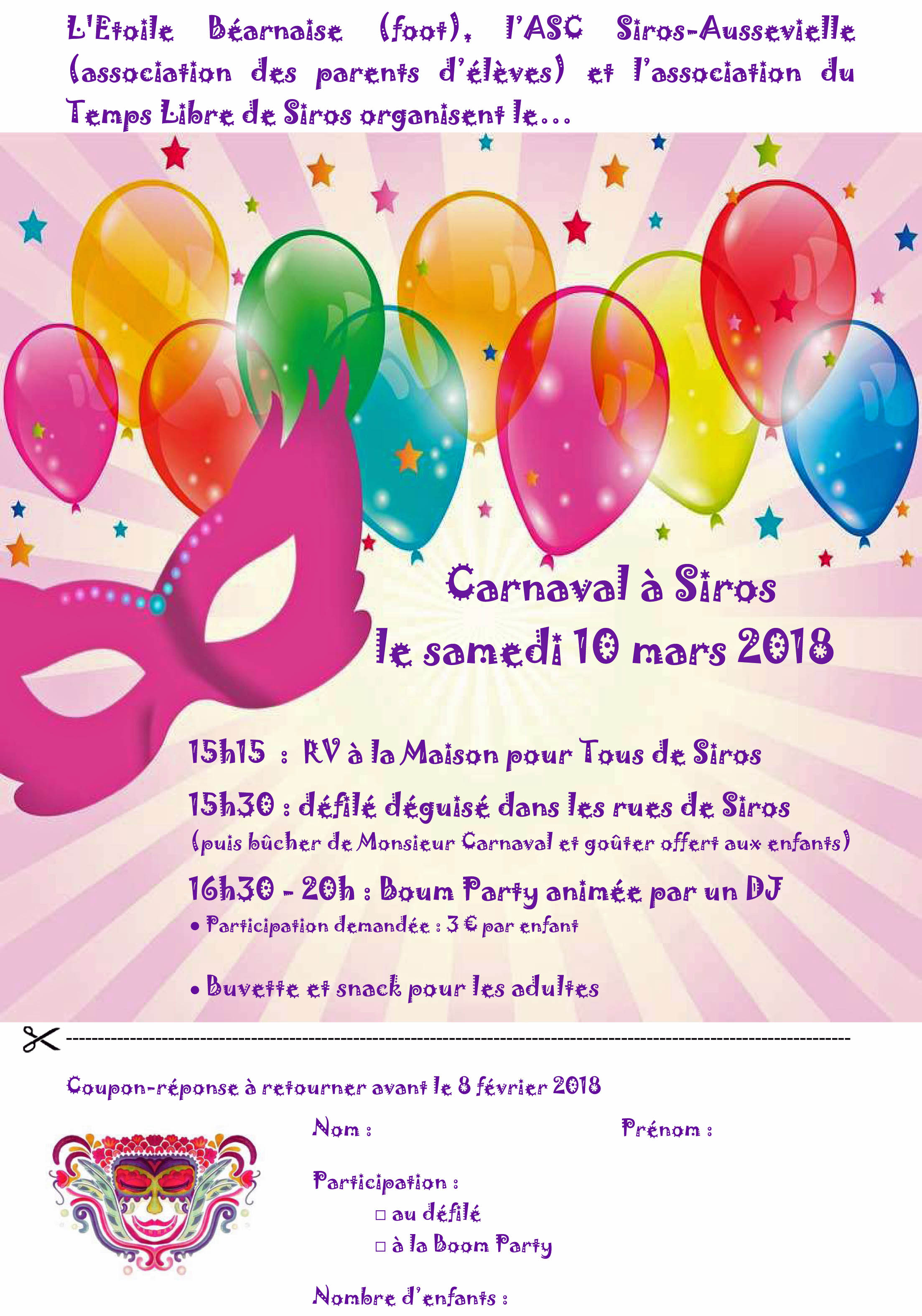 Carnaval 2018 enfants