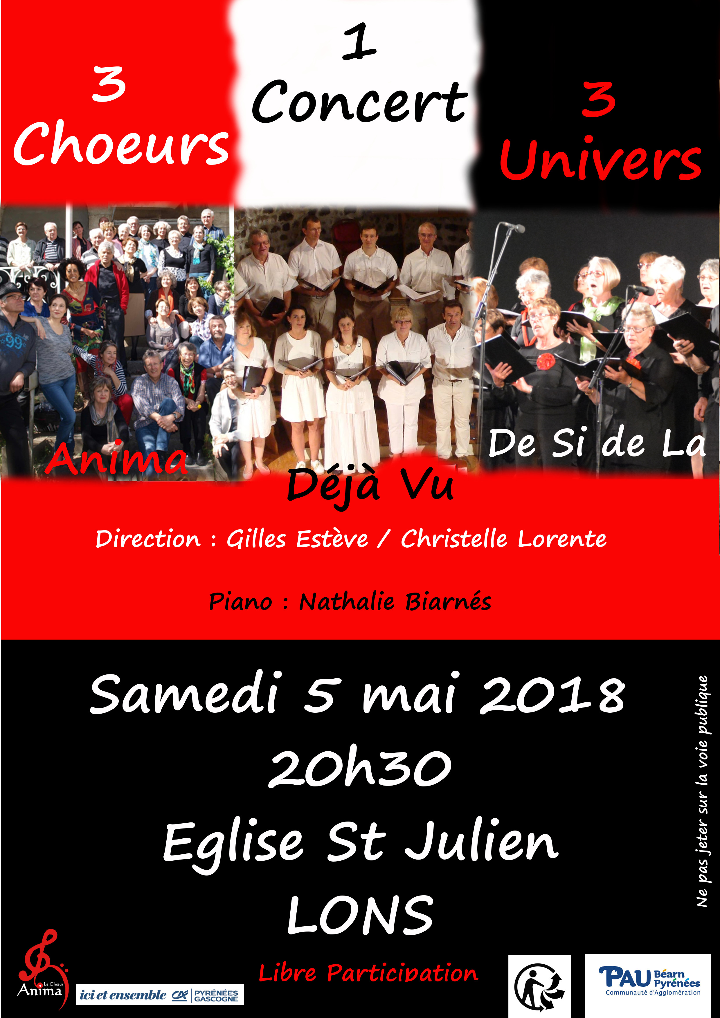 Affiche concert 5 mai 2018