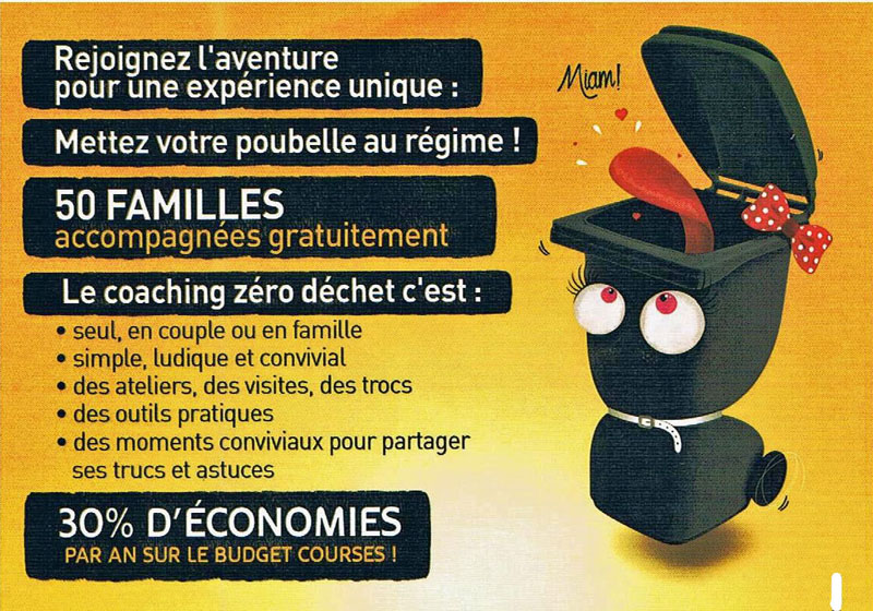 Defi Familles Zero dechets 2017 Flyer Verso