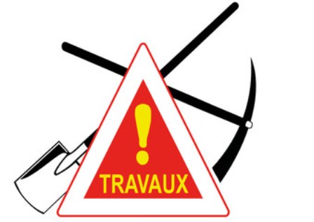 Panneau Travaux