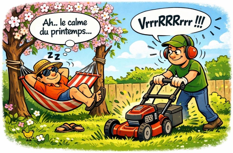 image sur le printemps est de retour
